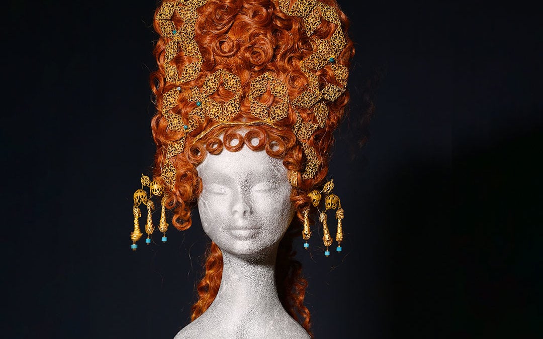 Parrucca rossa per Satyricon