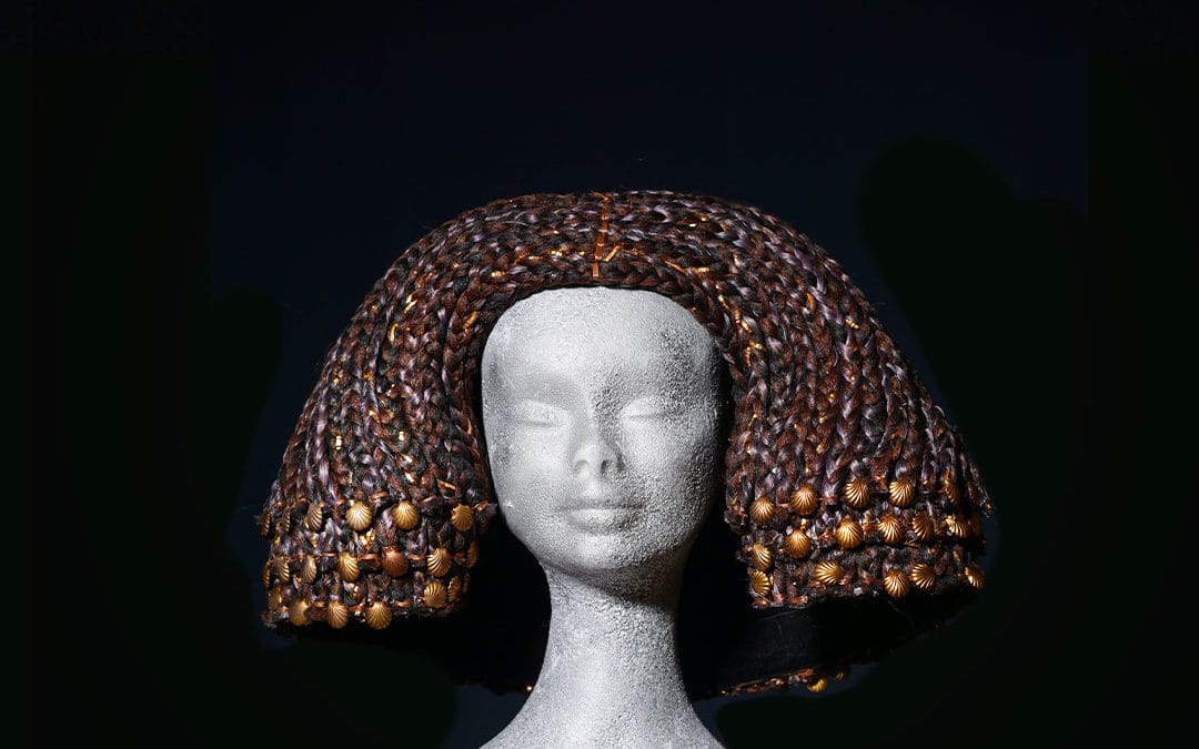 Parrucca Egitto forma trapezoidale