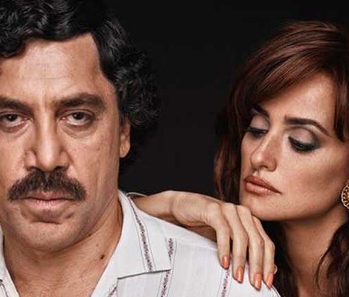 Film Escobar con Javier Bardem e Penelope Cruz