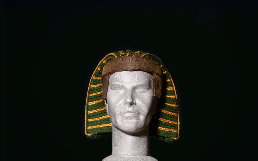 Copricapo Faraone in passamaneria