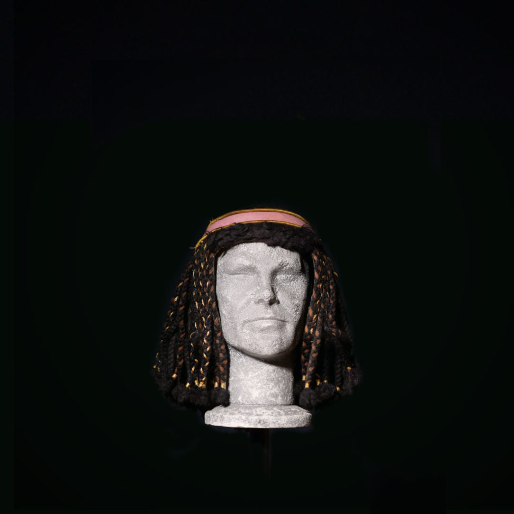 Parrucca da uomo stile Antico Egitto