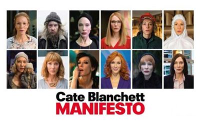 La performance di Cate Blanchett in Manifesto con alcune nostre parrucche