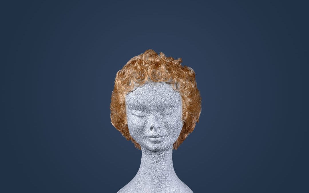 Parrucca bionda anni 40