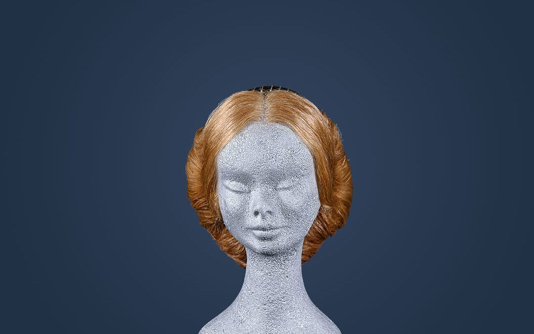 Parrucca 1800 stile Jane Austen