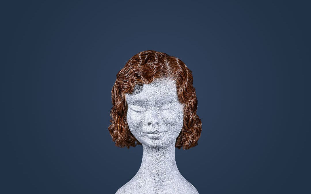 Parrucca con onde anni 30