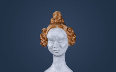 Parrucca con chignon