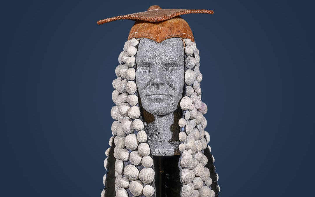 Parrucca stile Molière con copricapo