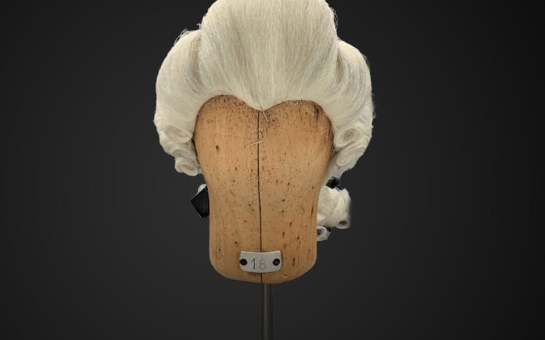 Parrucca da uomo del 700