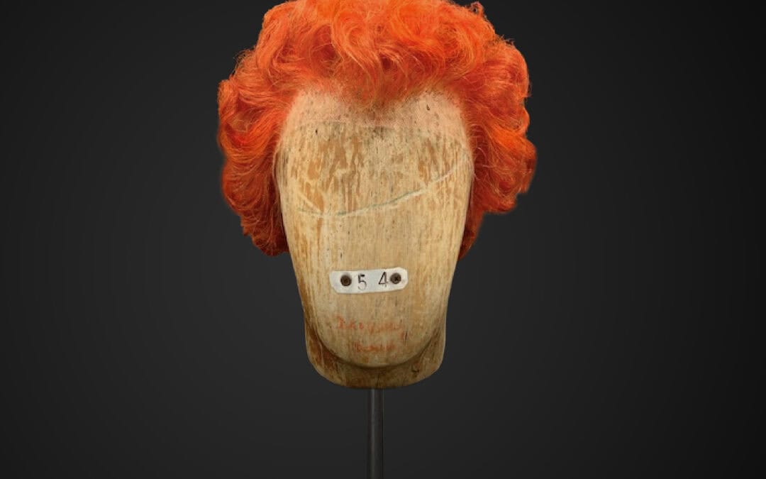 Parrucca da uomo stile Lord Byron