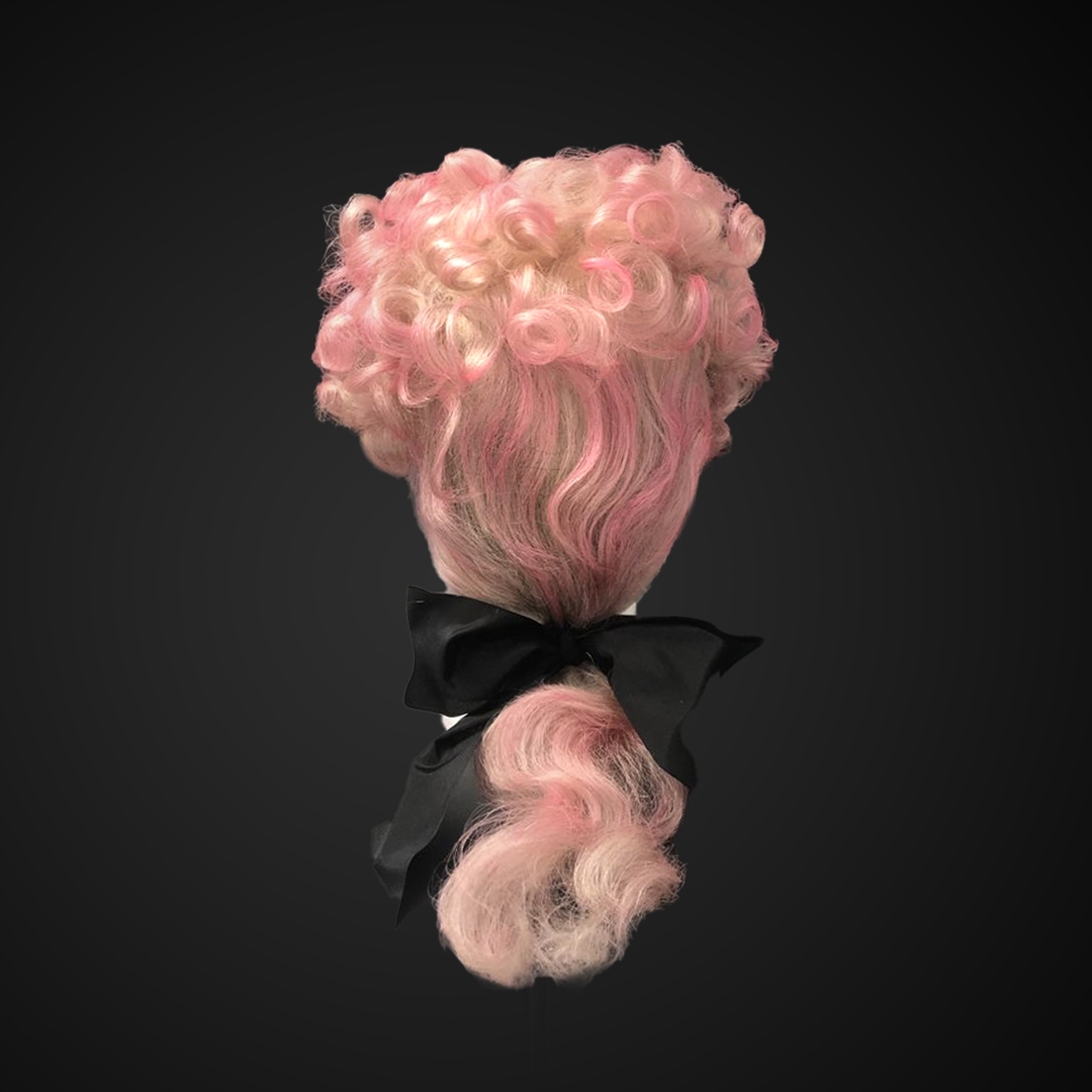 Parrucca da uomo rosa