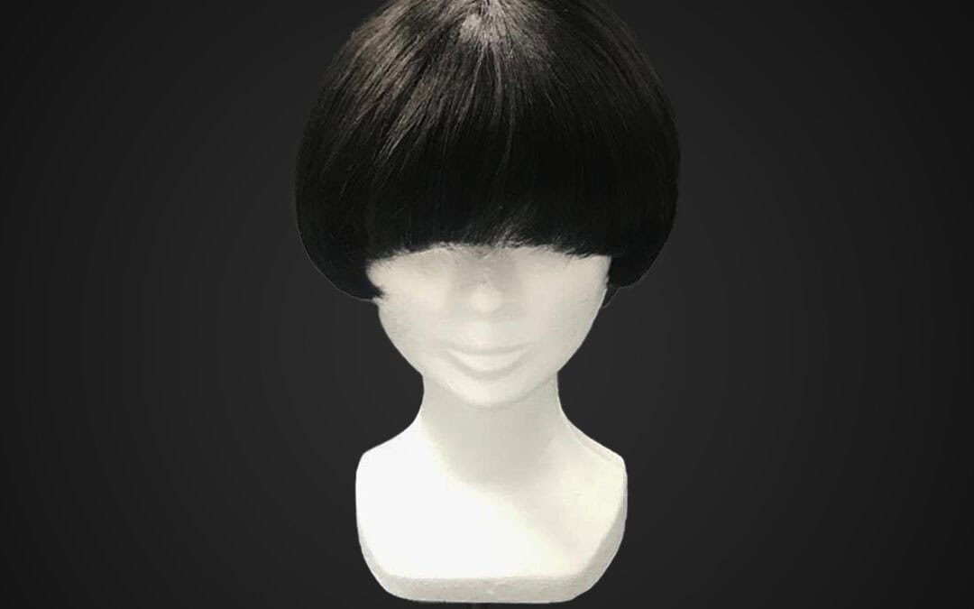 Parrucca anni 20 stile Louise Brooks