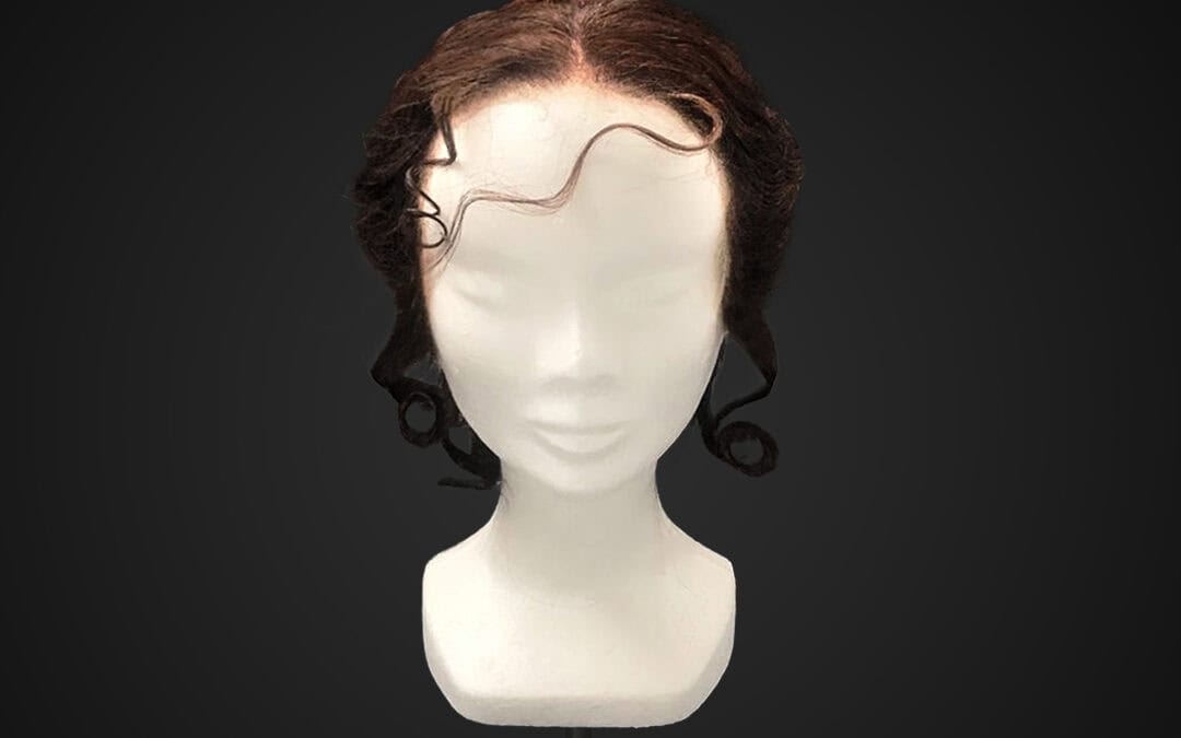 Parrucca con treccia e chignon