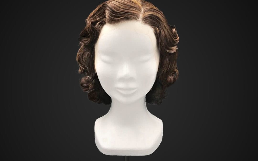 Parrucca anni 30 castana