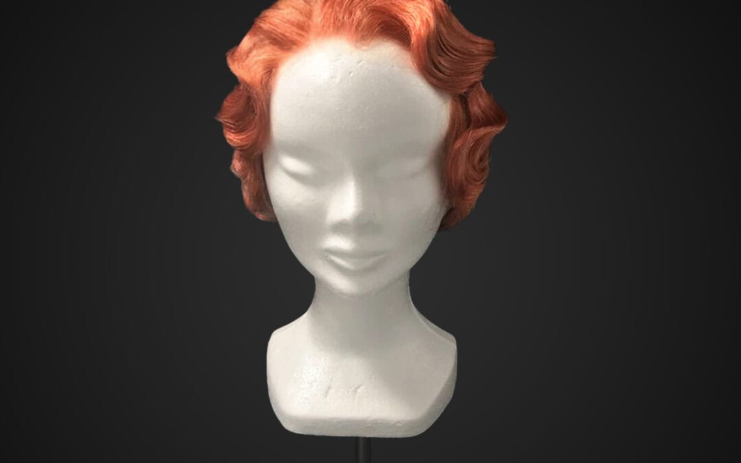 Parrucca anni 40 stile Bette Davis