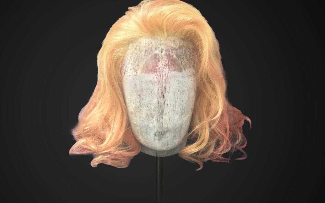 Parrucca blonde-orange