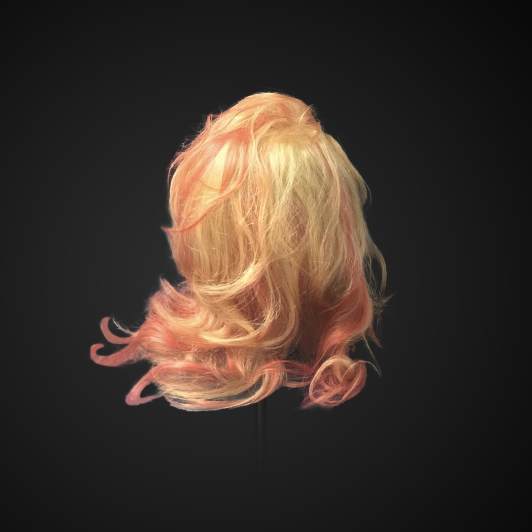 Parrucca blonde-orange