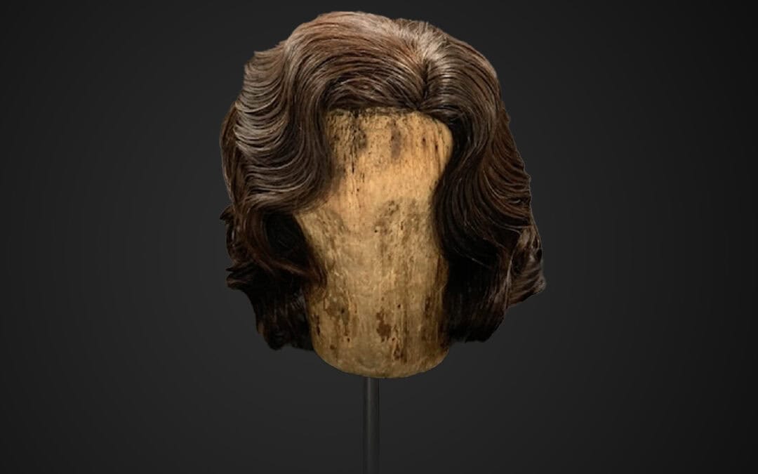 Parrucca da uomo nera