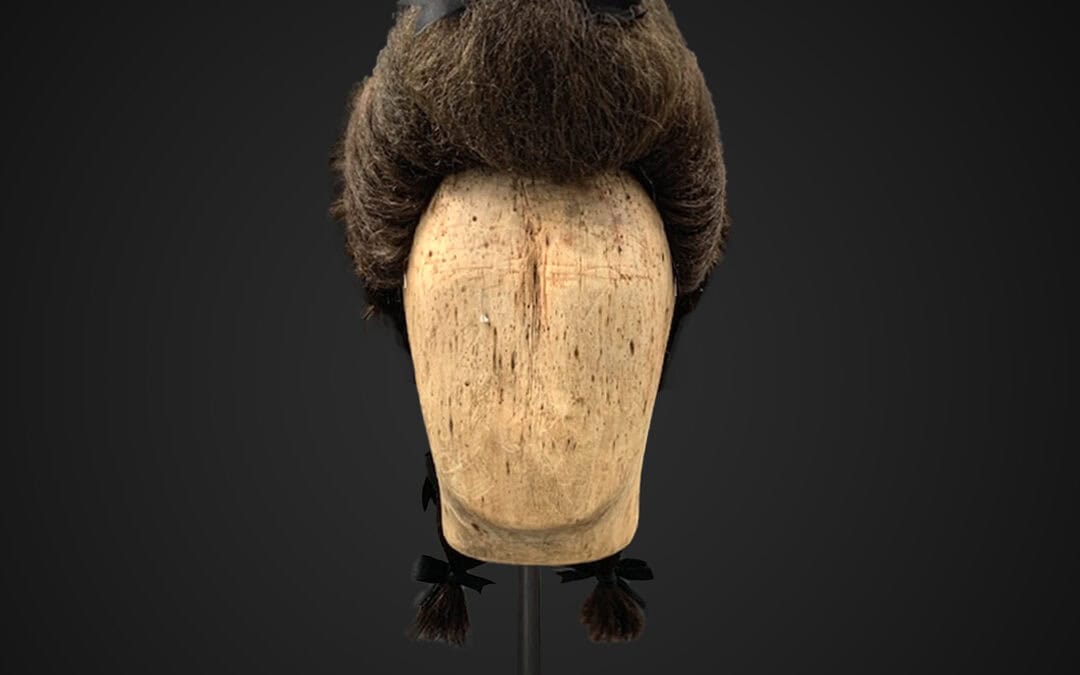 Parrucca stile Madame de Pompadour