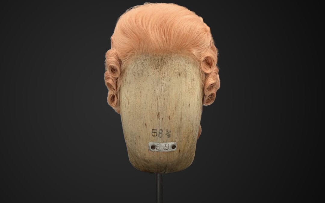 Parrucca rosa stile 700