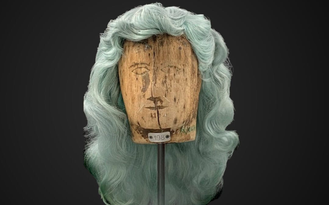 Parrucca stile fata turchina