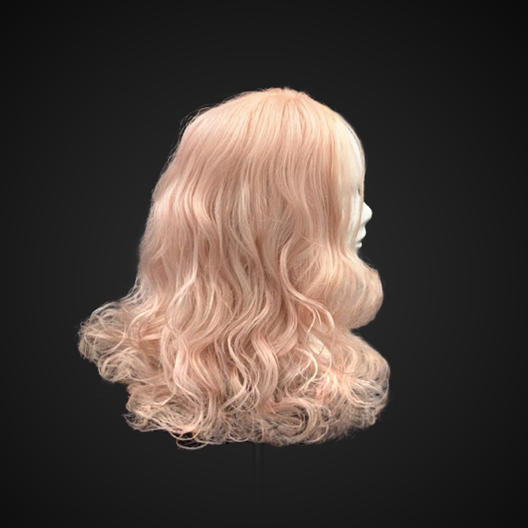 Parrucca rosa chiaro