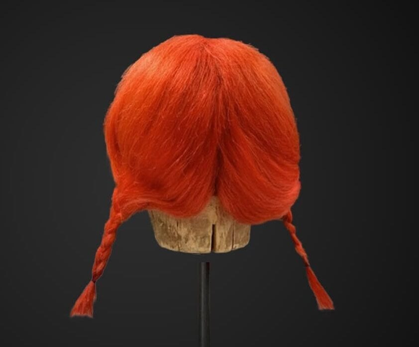Parrucca stile Pippi Calzelunghe - immagine 3