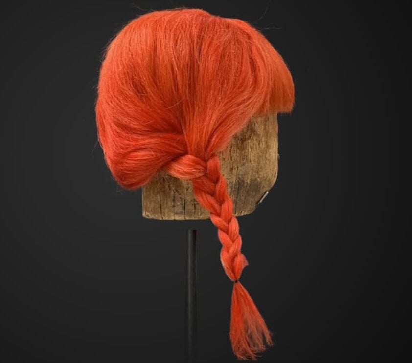 Parrucca stile Pippi Calzelunghe - immagine 2