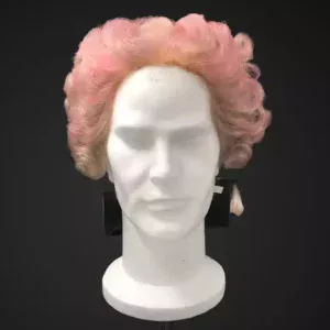 Parrucca da uomo rosa