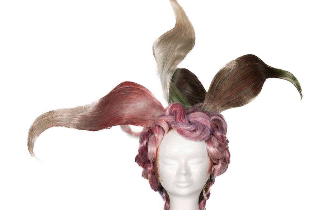Parrucca stile fantasy